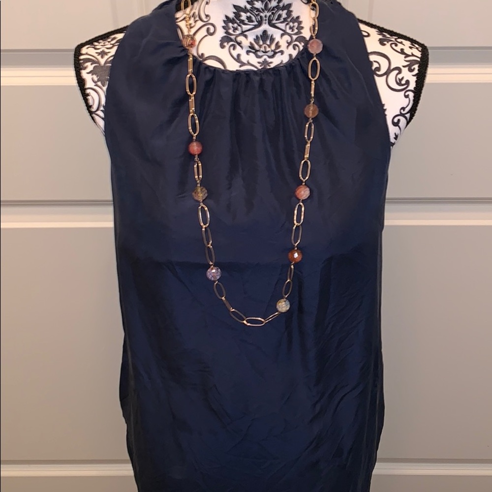 Banana Republic Dress Size Medium-Midnight Blue